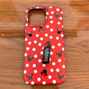 Loopy IPhone 15 pro max LEFTY Minnie Mouse case